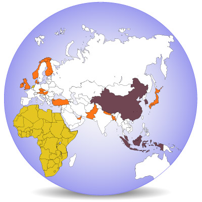 Sales Territory Europe and Africa