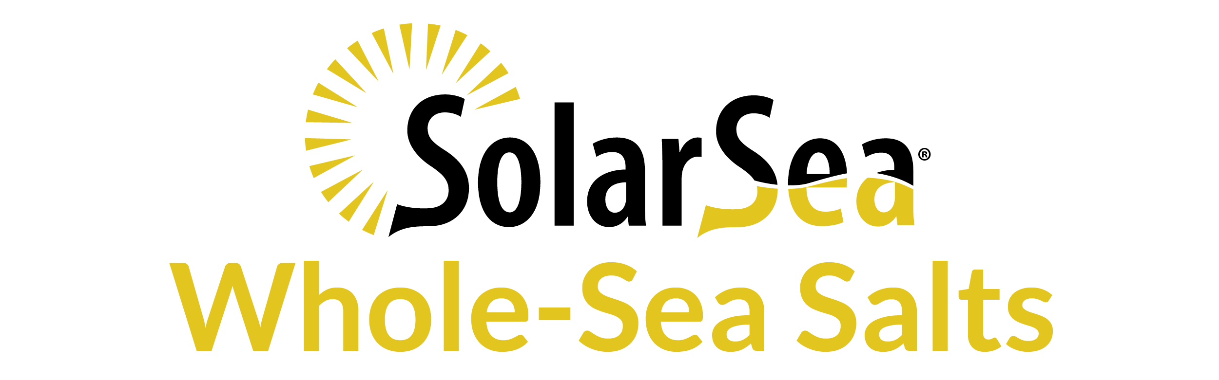 SolarSea Whole-Sea Salts wordmark